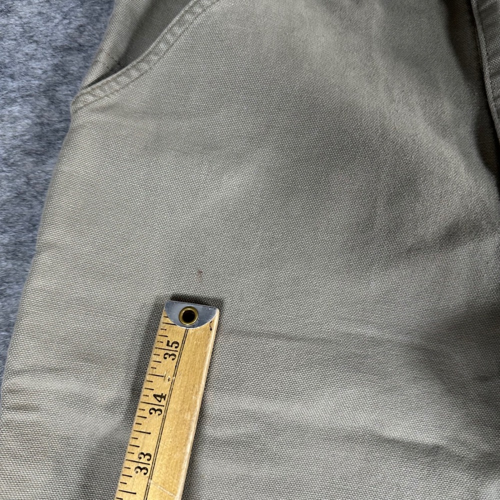 Carhartt Mens Desert B11DES Original Dungaree Fit Canvas Work Pants 30x32 - Picture 10 of 12